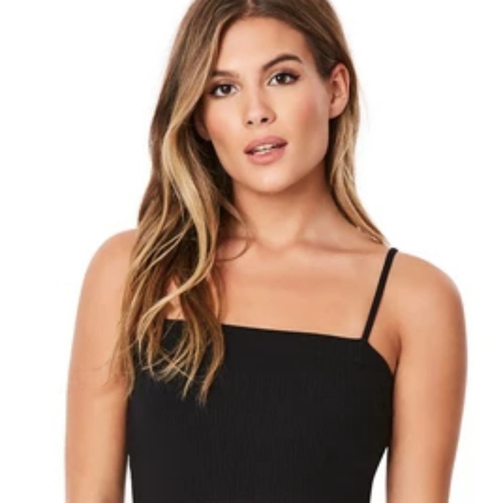 LF Emma & Sam Square Neck Crop Strappy Tank M
